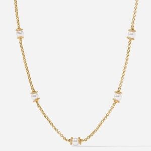 $155 Julie Vos Hydra Delicate Station Necklace